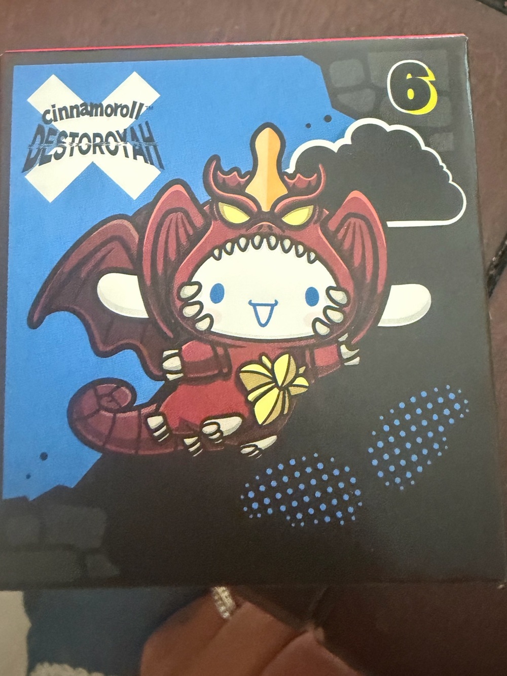 NWT 2026 McDonald’s Hello Kitty X Godzilla #6 Happy Meal  Cinnamoroll Destoroyah